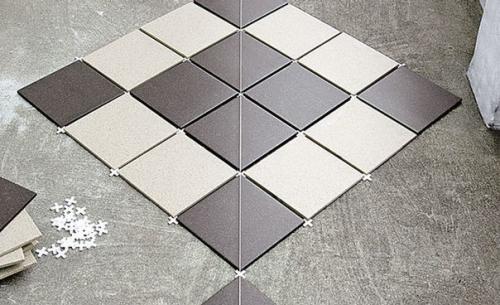Укладка плитки по диагонали. 03