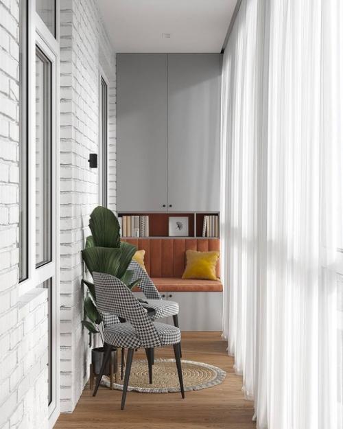 Светлый и насыщенный интерьер квартиры с яркими акцентами. 06