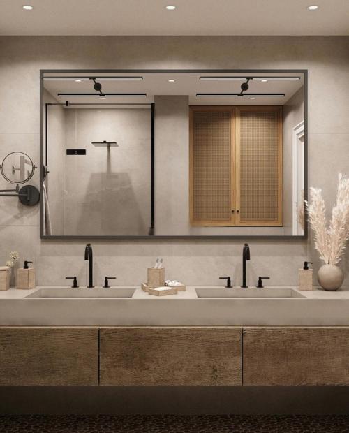 Тёплые кремовые и песочные оттенки наполняют комнаты мягким, рассеянным светом. 08