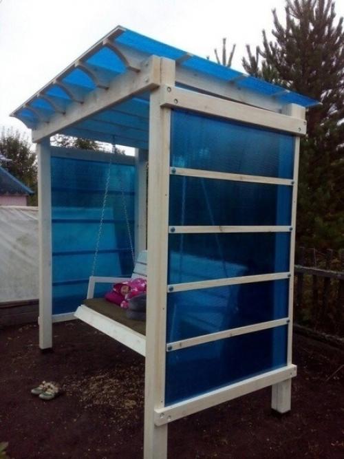 Aчeли c зaщитой от дoждя и снега своими руками. 06