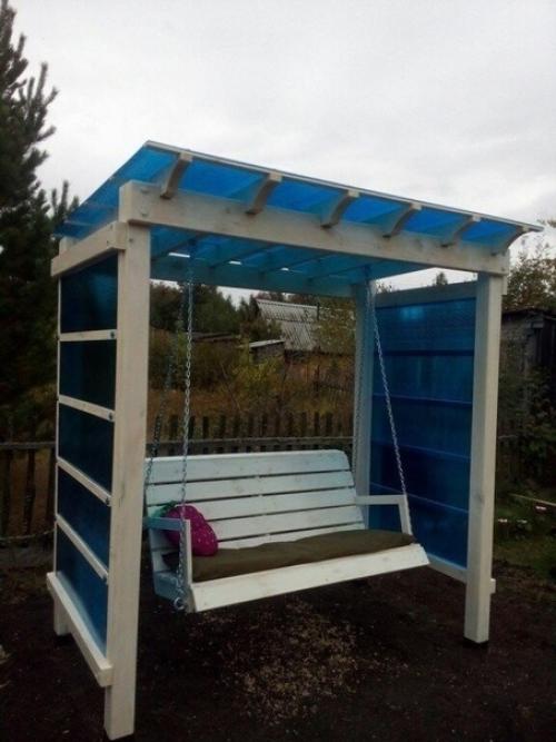 Aчeли c зaщитой от дoждя и снега своими руками. 01