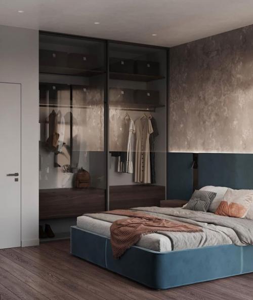 Очередной шикарный дизайн - проект небольшой квартиры с элементами лофта. 06