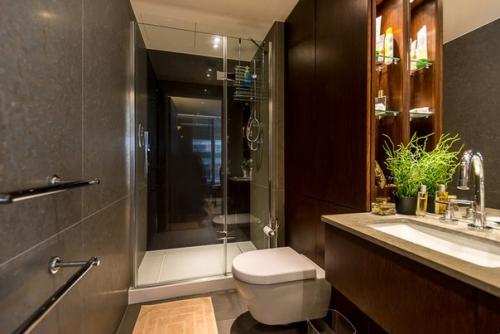 Компактный интерьер квартиры - студии 26 кв. 06