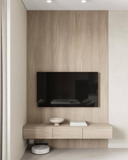 Отдалимся от городской суеты в светлом монохромном интерьере с приятными натуральными оттенками. 05