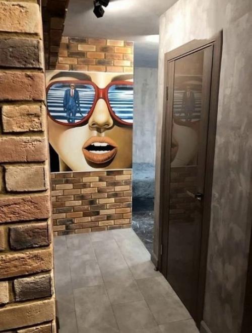 Дизайн квартиры в стиле лофт. 01