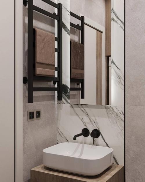 Светлый и стильный интерьер квартиры. 03