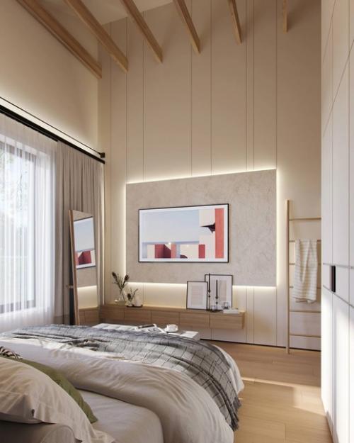 Визуализация стильного дизайн - проекта дома. 03