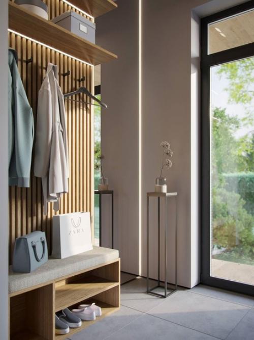 Визуализация стильного дизайн - проекта дома. 04