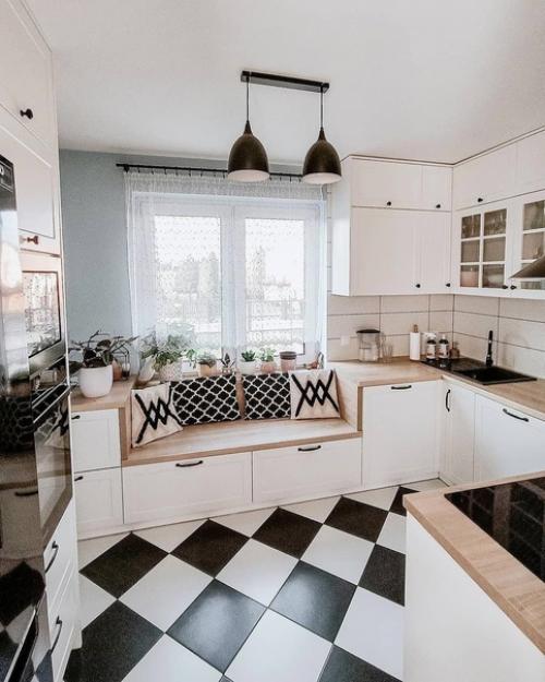 Замечательный скандинавский интерьер загородного дома. 01