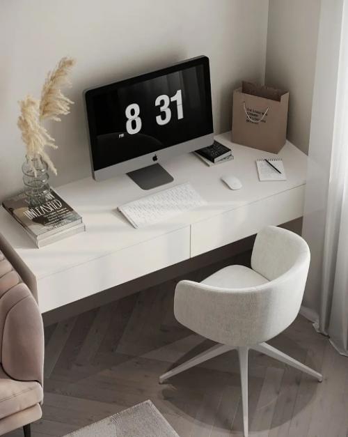 Шикарный проект детской комнаты в нежных оттенках. 04