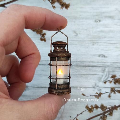 Здравствуйте!  Покажу ещё один фонарик, мой любимый, бронзовый. 03