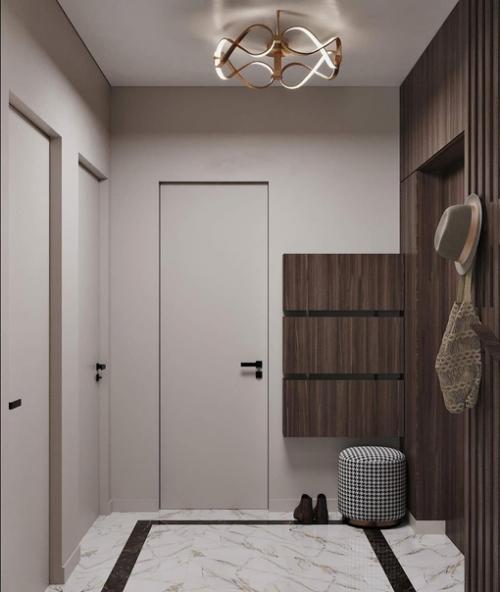 Очередной шикарный дизайн - проект небольшой квартиры с элементами лофта. 09