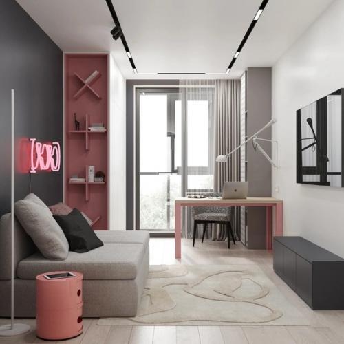 Детская комната в проекте ЖК Европейский Парк, Санкт-петербург. 01