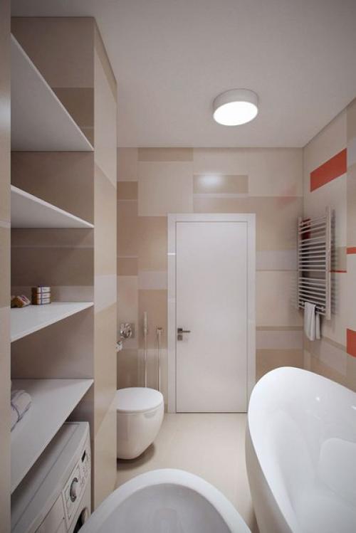 Проект двухкомнатной квартиры 57 кв. 07