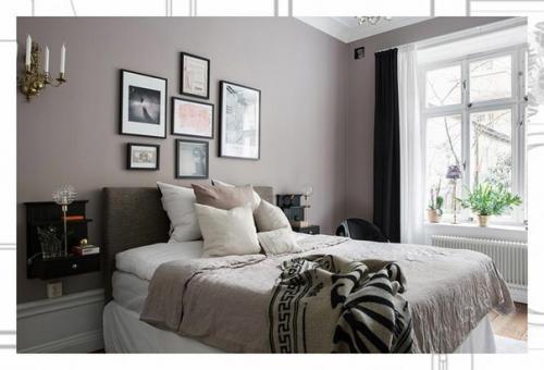 Интерьер в скандинавском стиле необязательно должен быть только лишь черно-белым или монохромно серым. 05