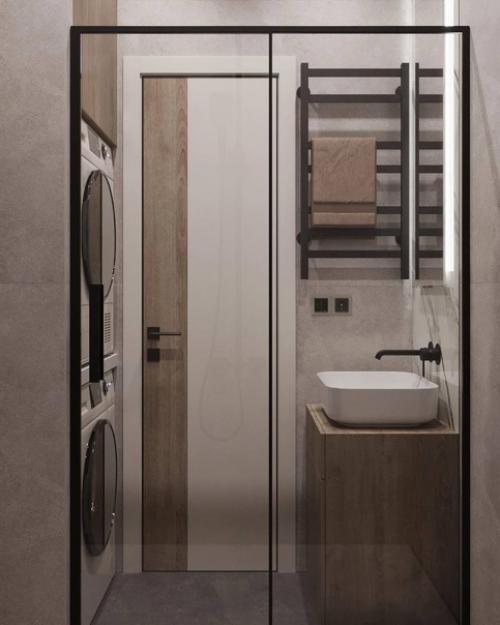 Светлый и стильный интерьер квартиры. 04