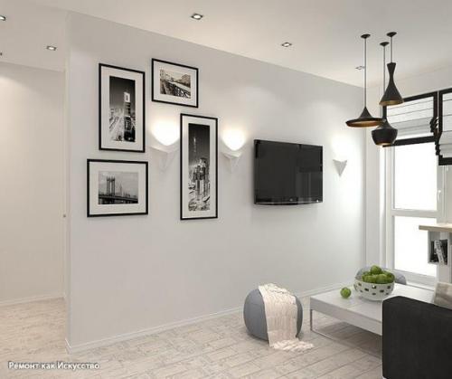 Проект дизайна квартиры 48 кв. 03