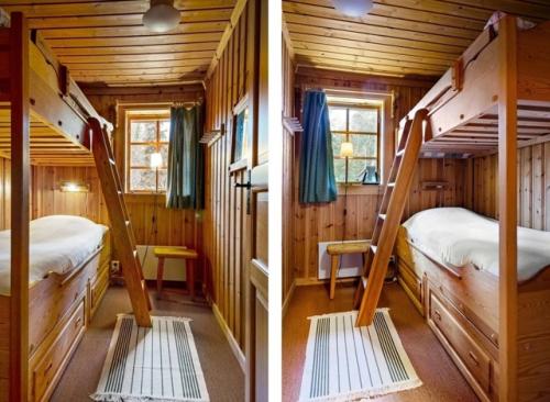 Эта дача - как из рождественской сказки: компактная, тёплая, продуманная до мелочей. 08