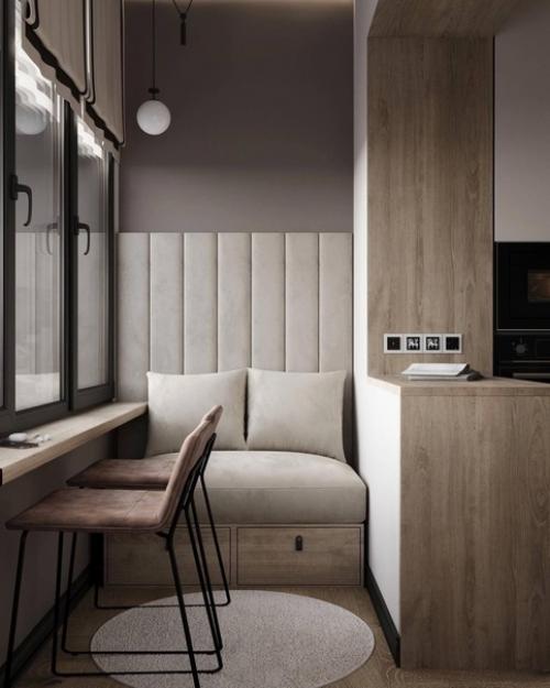 Светлый и стильный интерьер квартиры. 02