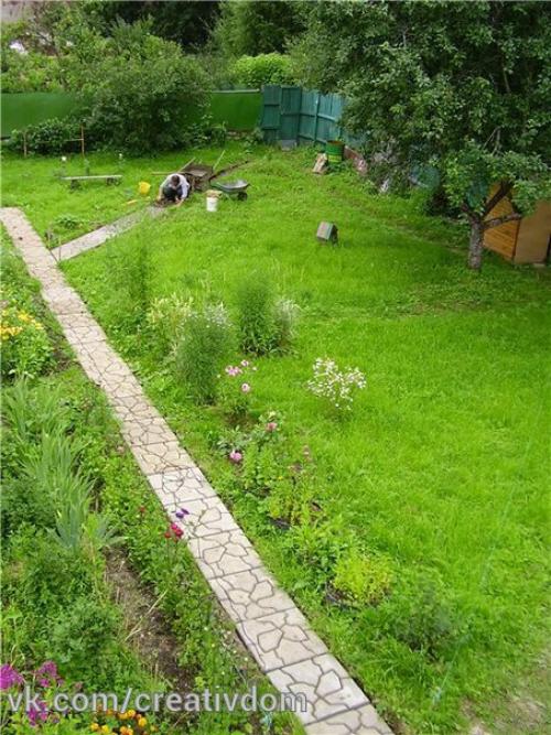 Садовые дорожки своими руками. 01