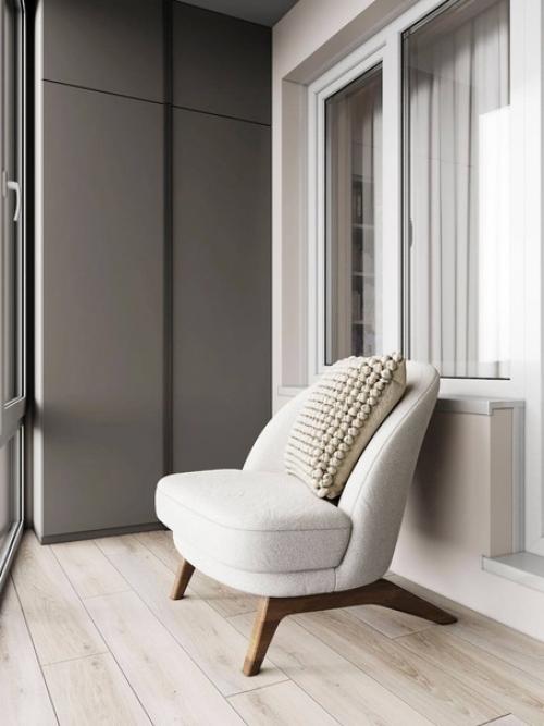 В этой милой и уютной детской комнате есть все необходимое для комфортного проживания маленького человека. 06