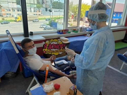 Пандемия пандемией, а кровь нужна всегда! 08