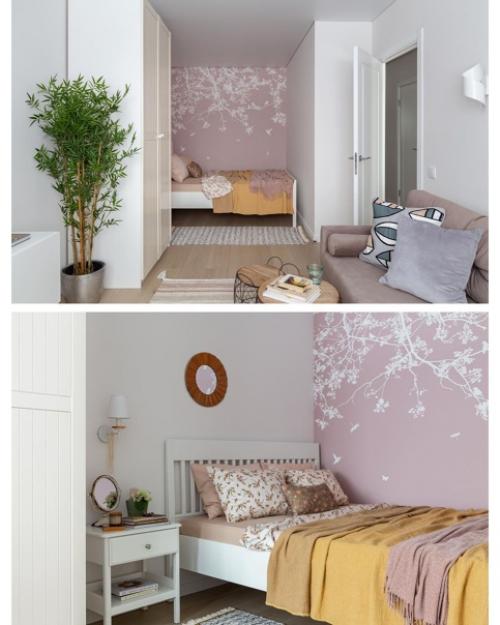 Квартиру сначала делали для молодой семьи, но затем у заказчиков изменились планы и решили доделывать ремонт под сдачу. 02