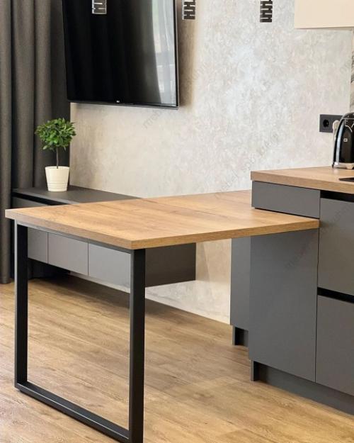 Кухня + зона тв в профессиональном мебельном исполнении. 03