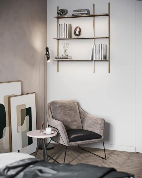 Стильный дизайн - проект квартиры с яркими акцентами. 06