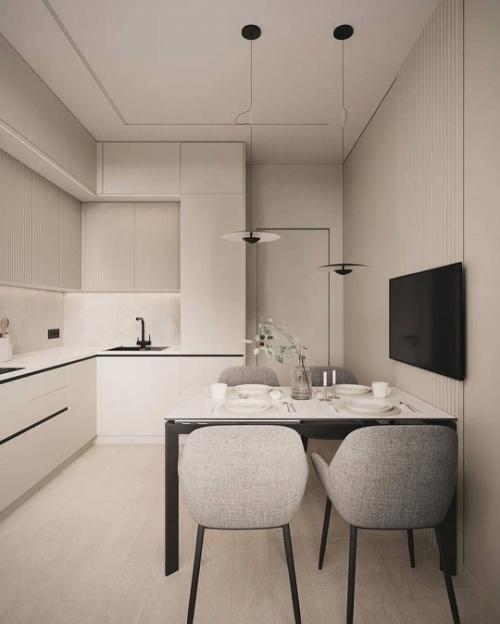 Интерьер квартиры в современным стиле. 01