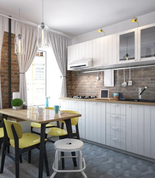 Дизайн однокомнатной квартиры - распашонки 37, 5 кв. 04