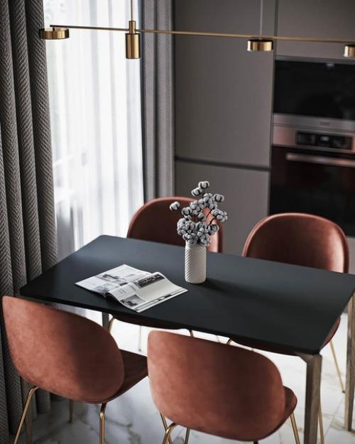 Стильный дизайн - проект квартиры с яркими акцентами. 02