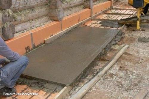 Как сделать отмостку вокруг дома: утепление и устройство своими руками. 05 Как сделать отмостку вокруг дома: утепление и устройство своими руками. 05