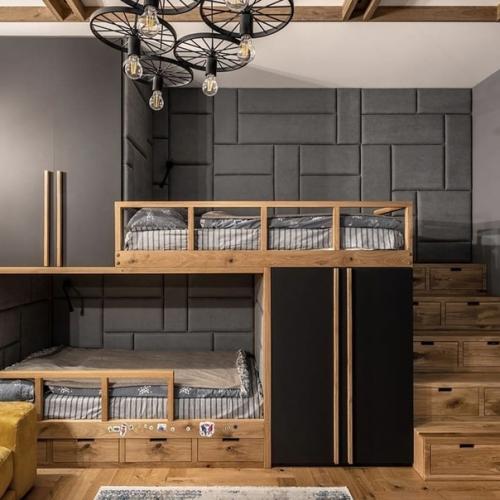 Подборка для вдохновения: детские комнаты с необычным дизайном. 01