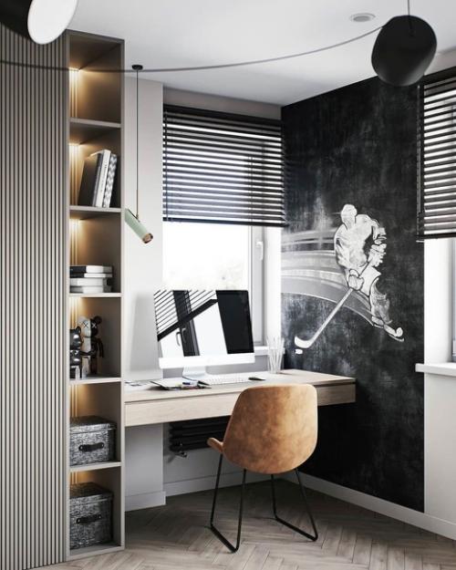 Стильный дизайн - проект квартиры с яркими акцентами. 07