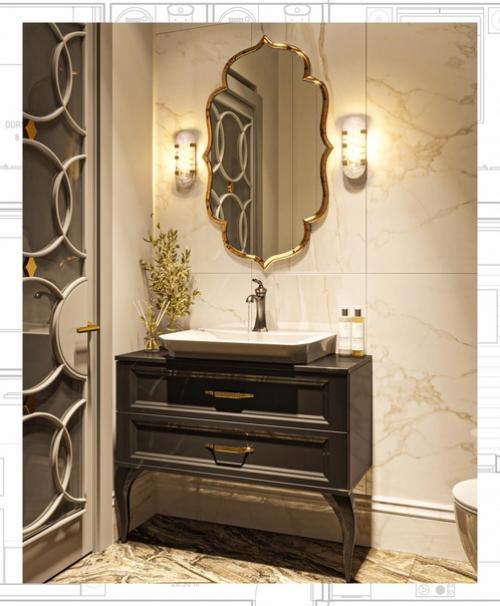 Это, однозначно, одна из самых колоритных ванных комнат. 01