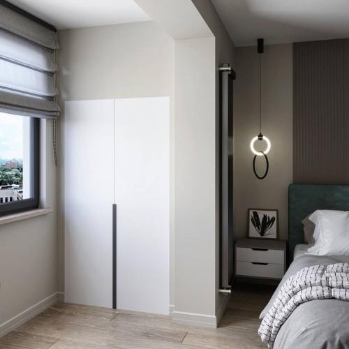 Стильный интерьер небольшой квартиры. 06