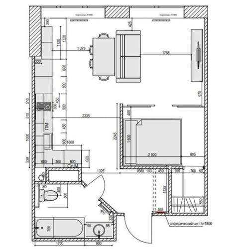 Самый идеальный вариант для 38 кв. 09