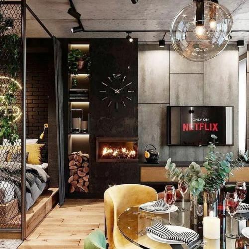 Харизматичный лофт в однушке, площадью - 45 кв. 05