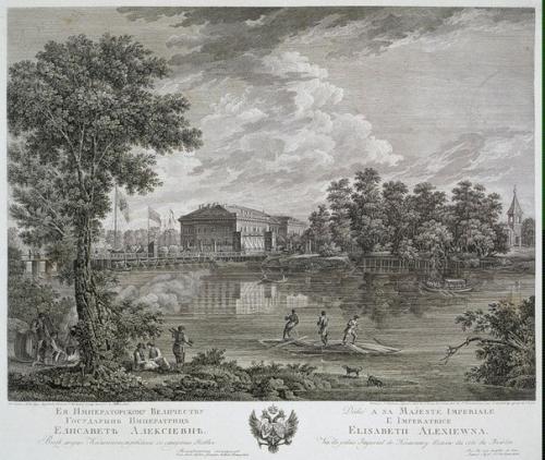 Каменностровский дворец - один из дворцов Санкт-петербурга, памятник времён Екатерины II, загородная императорская резиденция. 04