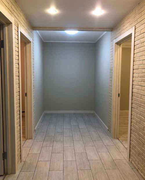 Финишные работы.  Квартира без дизайна проекта делалась. 03