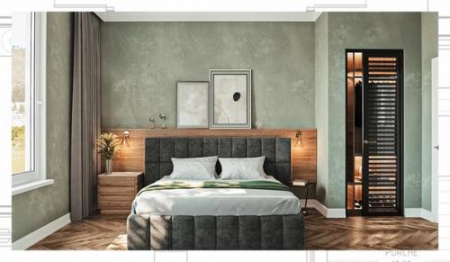 Проект дизайна интерьера вартиры в современном стиле. 05