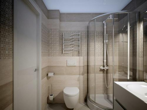 Дизайн однокомнатной квартиры для семьи с ребенком 38 кв. 09