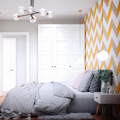 Спальня в стиле сканди. 02