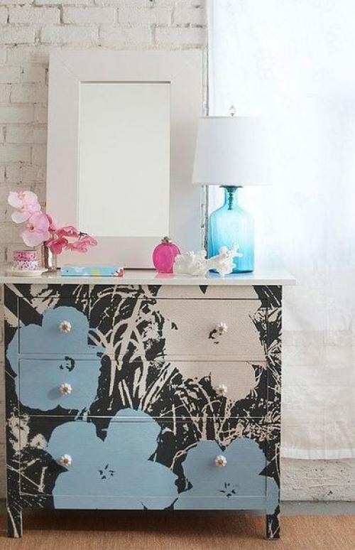 Красивые идеи декупажа мебели. 05