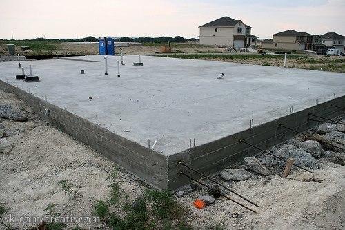 Фундамент монолитная плита. 02 Фундамент монолитная плита. 02