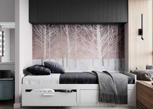 Отличный пример, как можно разместить 2 деток в одной комнате. 03