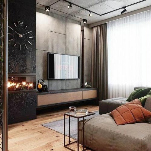 Харизматичный лофт в однушке, площадью - 45 кв. 04