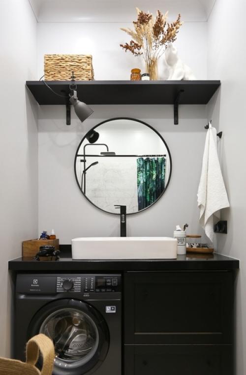 Сделали ремонт в ванной комнате. 05