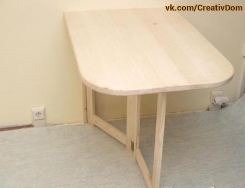 Складной стол своими руками. 08